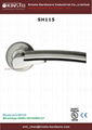 Solid lever handle solid casting handle door lock 3