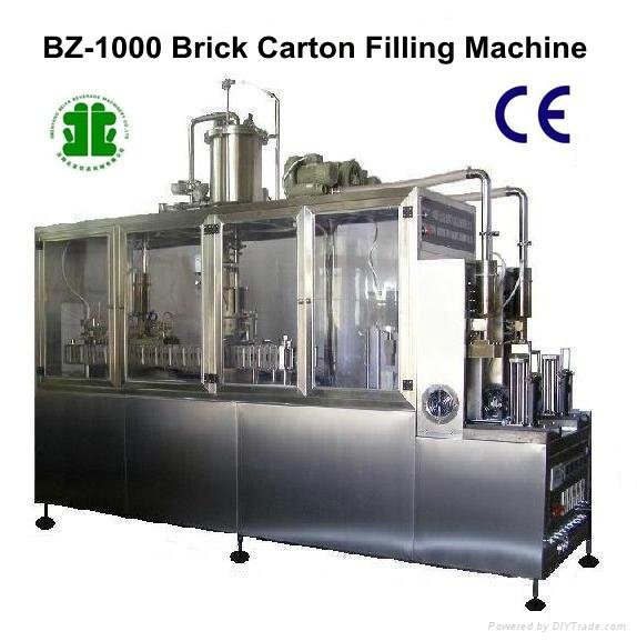 Brick-shape Carton Juice Filling Machine(BZ-1000)