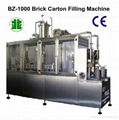 Brick-shape Carton Juice Filling