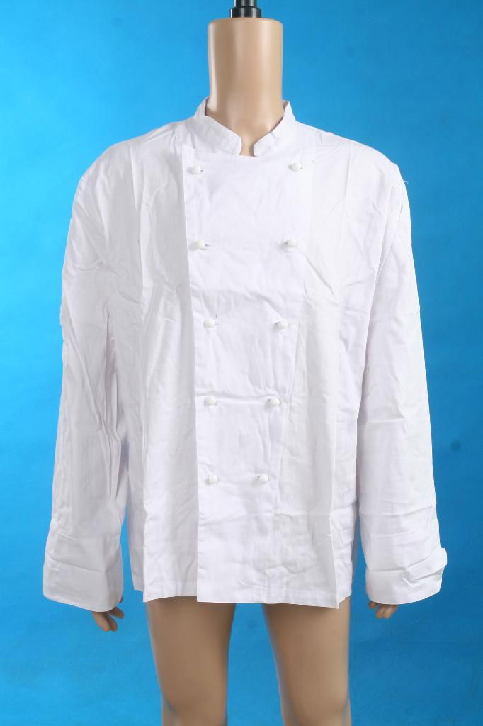 65%Polyester&35%Cotton chef clothing 