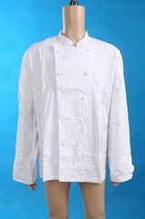 65%Polyester&35%Cotton chef clothing 