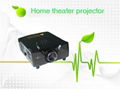 led lcd portable projector with high lumens for home cinema system 1
