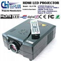 cheap led projectors with digital Tv for home theatre support 1080p & 720p