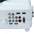 led projectors China made with lcd panel & usb & hdmi & vga support 3d movies 3