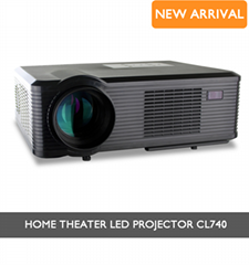 home theater projector cheerlux CL740 2400 lumens beamer 