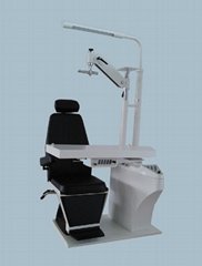 Ophthalmic stand with chair