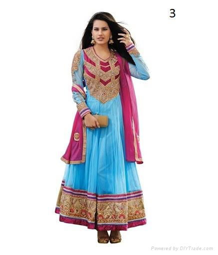 Fancy Anarkali Net Salwar Kameez - GKUDR1709BD - Fabdeal (India ...