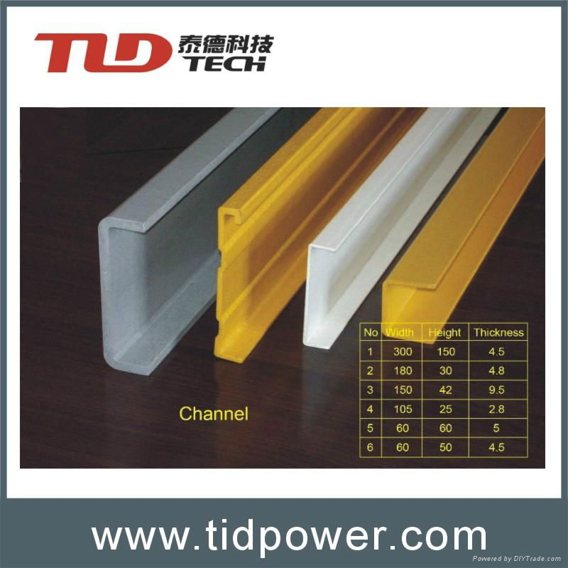 fiberglass pultruded profiles Rectangle and square tubes 5