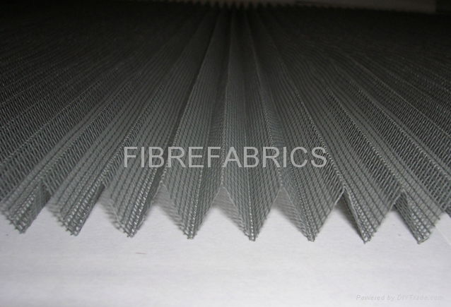 Fiberglass plisse insect screens