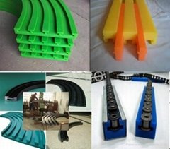 UHMWPE Polyethylene Plastic Chain Guide Rail