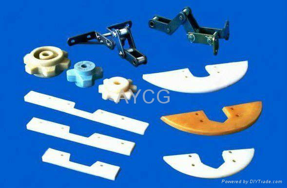 Custom UHMWPE Plastic Hardware spare parts Supplier 3