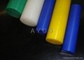 UHPE Ployethylene Plastic Rod Large Diameter Plastic Bar 2