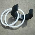 Low temperature resistant UHMW Washers Gaskets and Plastic O Ring 2
