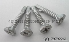 self drilling screw with wings