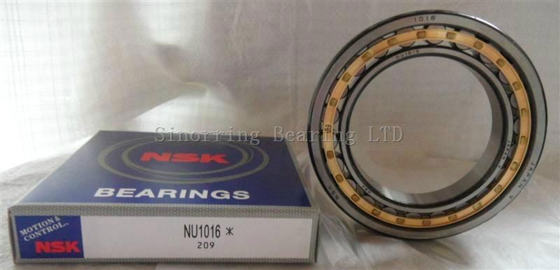 NSK NU1016 cylindrical roller bearing 80x125x22mm 2