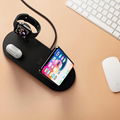 Wireless Charger 4 in 1 Wireless Charging Dock Compatible with Apple Watch 5 and