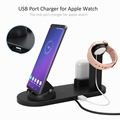 Wireless Charger 4 in 1 Wireless Charging Dock Compatible with Apple Watch 5 and