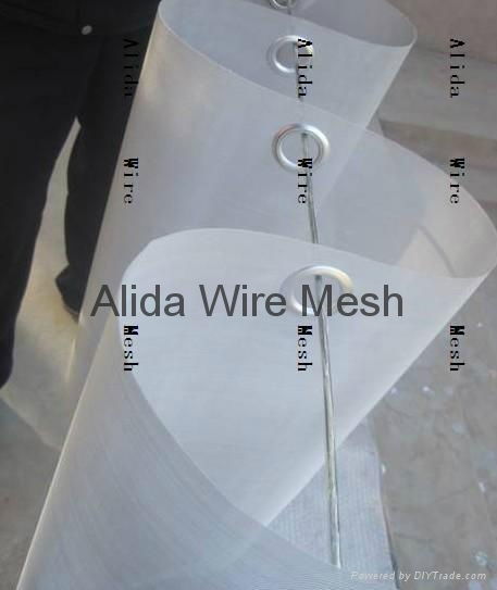 Wire Cloth with grommets 