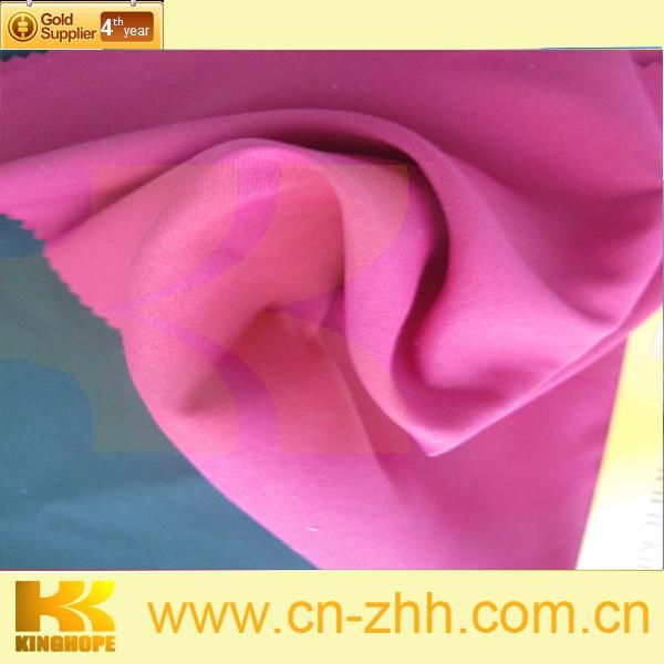 Safety polyester filament shiny jacquard fabric