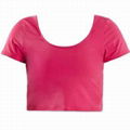 ballet wide neck top(C2421)