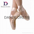 satin pointe shoe(S5112)