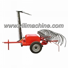 9GBL mower with rake