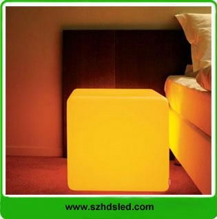 Sell Led Cube Chair/Table  50*50*50cm 2