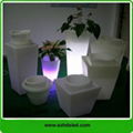 Sell Illuminated led flower pot with color changing 3