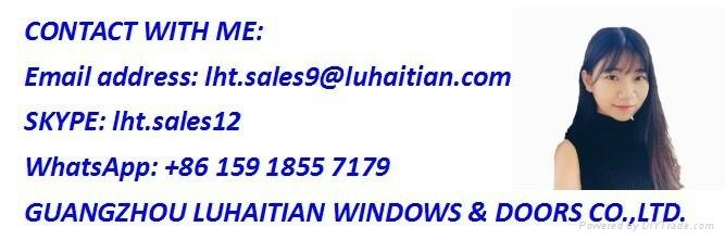 High quality pvc casement window made in China 5