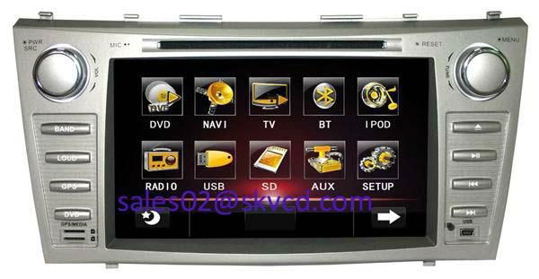 Toyota Camry Car DVD Player with GPS Navigation
