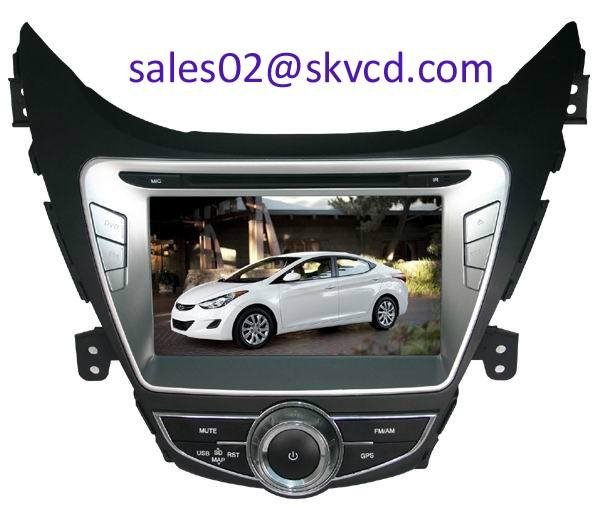 Hyundai Elantra Car DVD Player with GPS Navigation