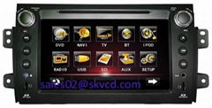 Sukuzi S4 Car DVD Player with GPS Navigation