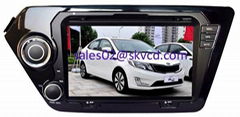 Kia K2 Car DVD Player with GPS Navigation