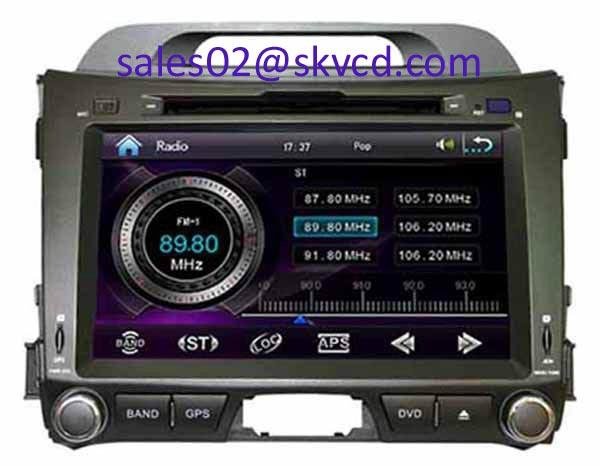 Kia Sportage R Car DVD Player with GPS Navigation