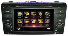 Mazad 3 Car DVD Player with GPS Navigation