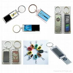 Solar Energy Key Chain