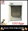Full Automatic High Hatching Rate Egg Incubator