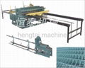 Numerical control welding fence row machine