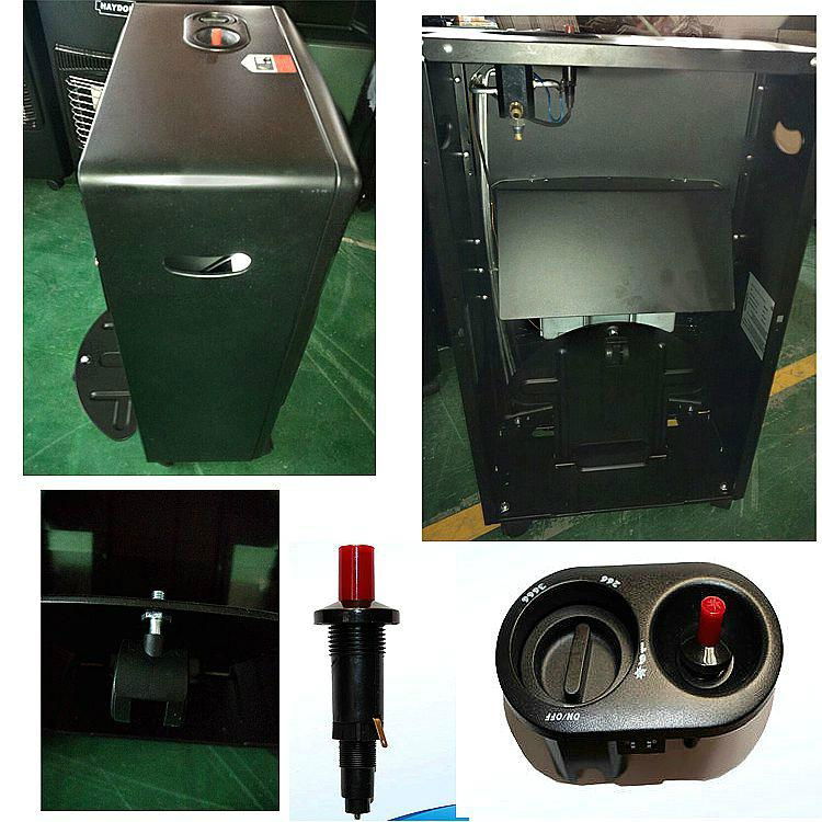 2015 newly design gas and electric heater with fan 4