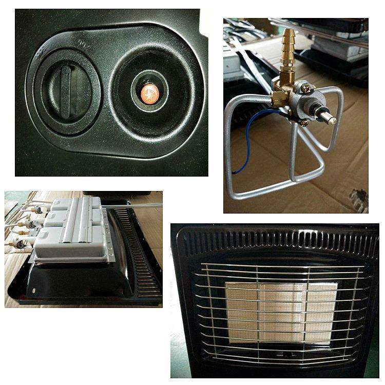 2015 newly design gas and electric heater with fan 5