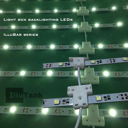 illuminated light box LED light source light bar curtain series 2