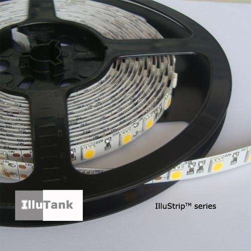 DC12V flexible LED strip light 60LED with 3M tape 3