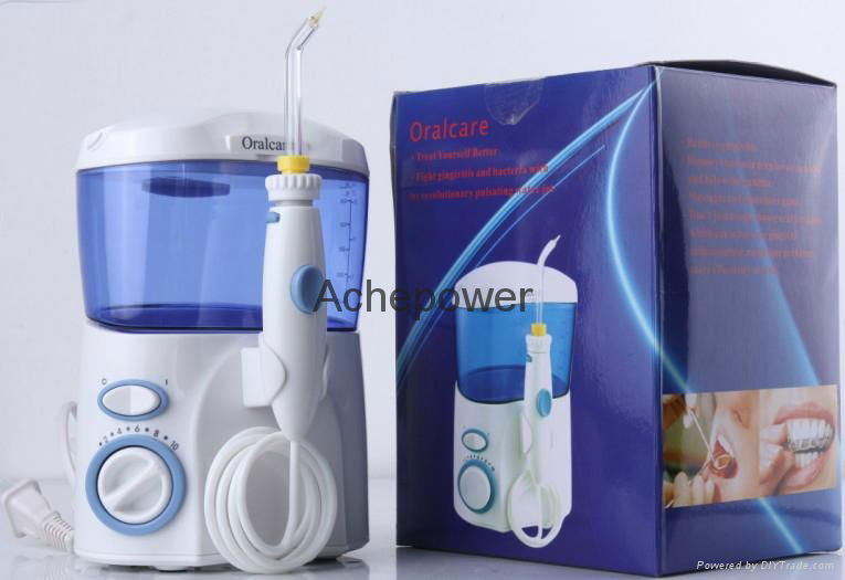 Electric Water Flosser with 9 jet tips and 10 Setting for Oral Care 2