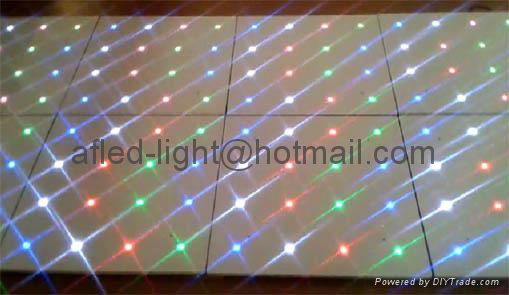 RGB color changing Twinkling sparkling portable LED dance floor