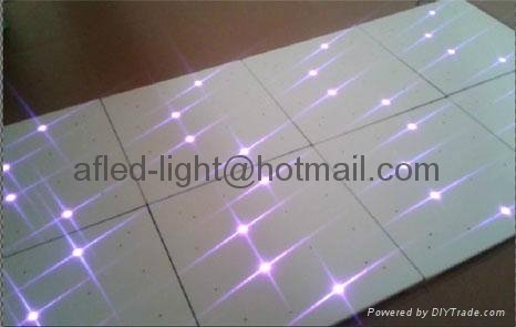 RGB color changing Twinkling sparkling portable LED dance floor 2