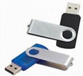 Durable Promotional Swivel USB Flash Drives, 100pcs OEM and ODM Orders Welcomed 1