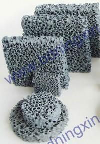 Silicon Carbide Ceramic Foam Filter for iron castings  3