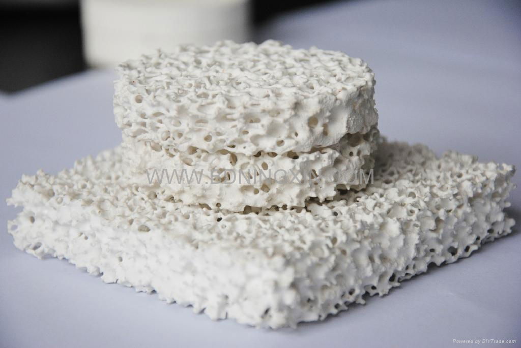 Alumina Ceramic Foam Filter for molten aluminum filtration