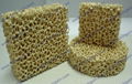 Zirconia ceramic foam filter for steel casting filtration