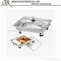 Stainless steel buffet stove warming tray 
